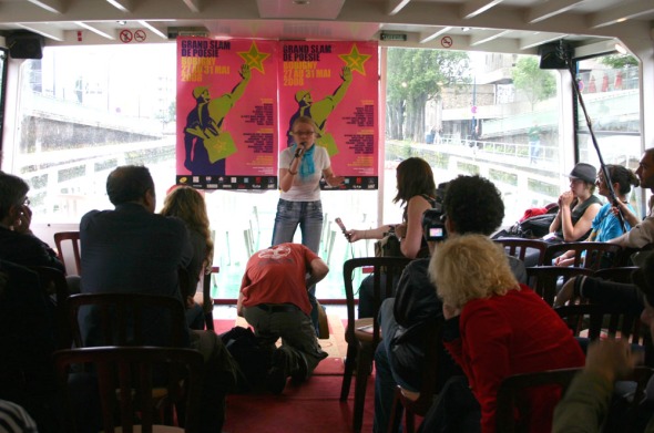 Poetry Slam Pariisi avajaiset (9) Sari Maanhalla